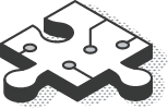 graphic of digital puzzle piece